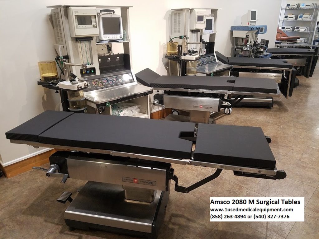 Amsco 2080 M operating room tables for sale 